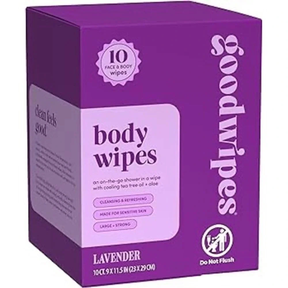 Goodwipes lavender flushable